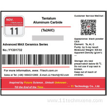 Transition metal carbides Ta2AlC Black powder